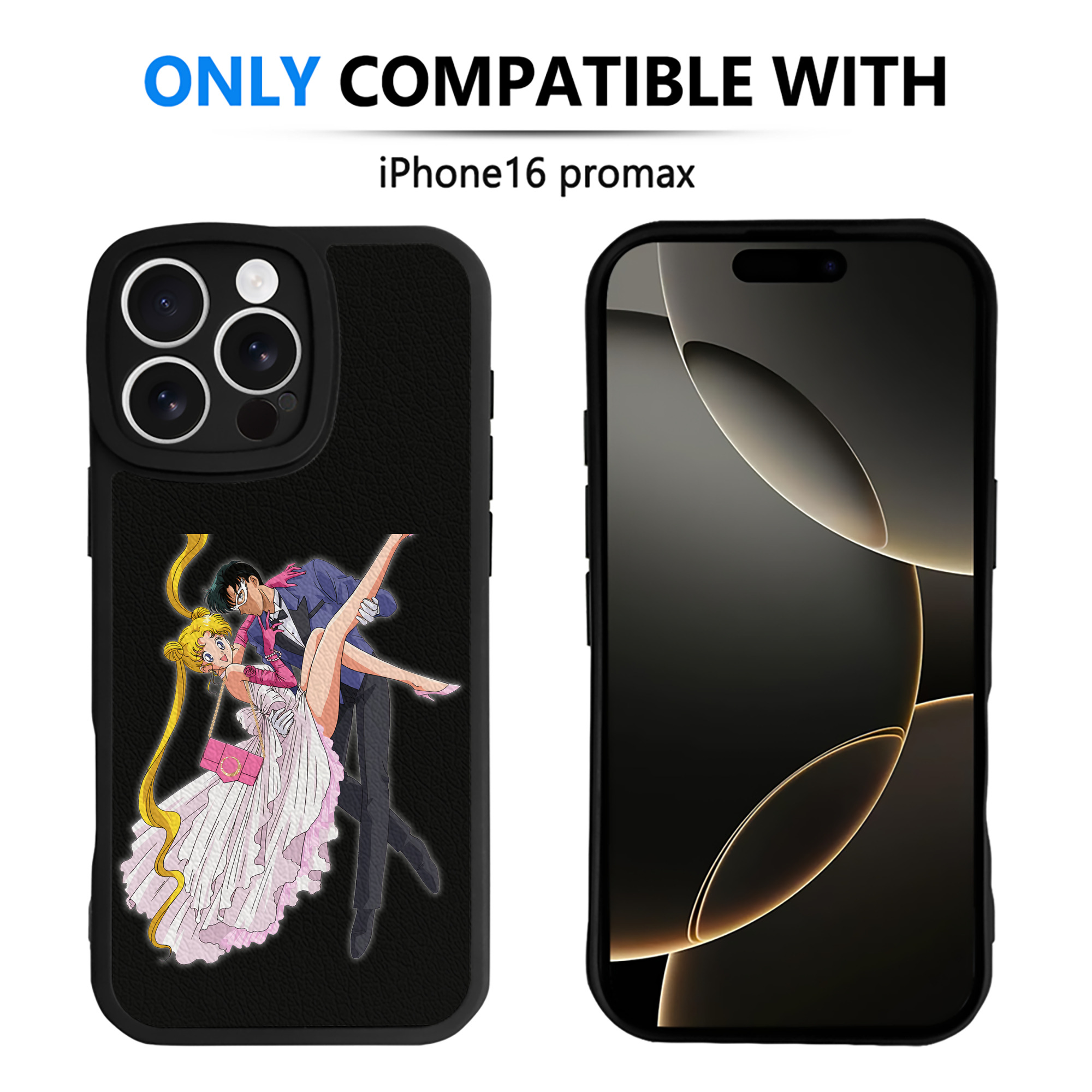 （画像用） 美少女戦士セーラームーン 愛野 美奈子 あいの みなこ Sailor Moon Aino Minako 【iPhone 16シリーズ対応】シリコンスマホケース（レザー調） 材質：シリコン
